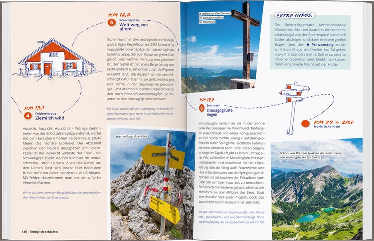 Produktbild: DUMONT Wanderzeit H&uuml;ttentouren vom Allg&auml;u bis Berchtesgaden