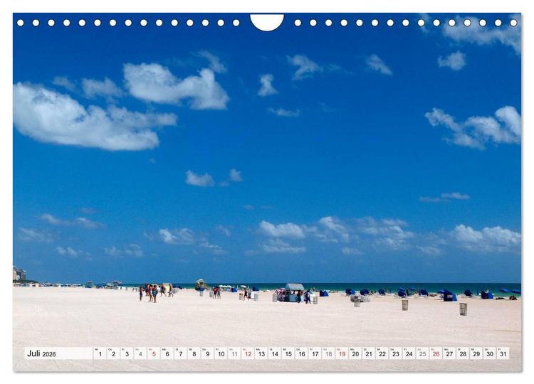 Produktbild: Sonne, Strand & Meer (Wandkalender 2026 DIN A4 quer), CALVENDO Monatskalender