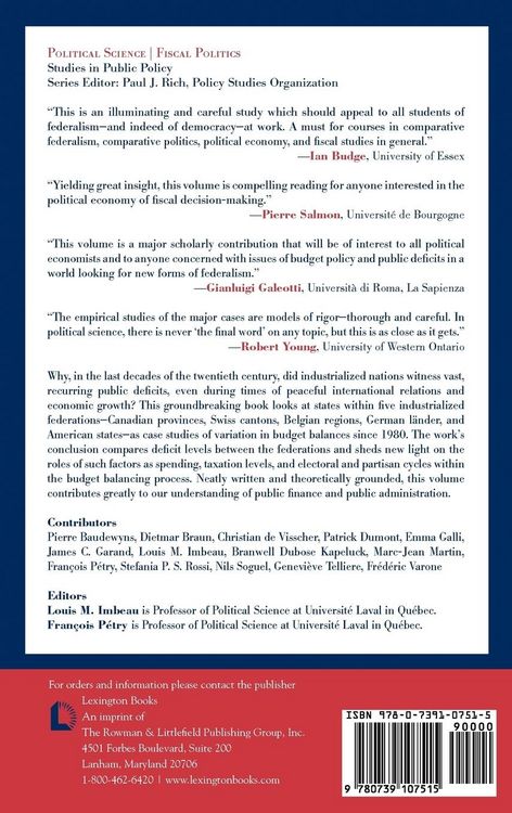 Produktbild: Politics, Institutions, and Fiscal Policy