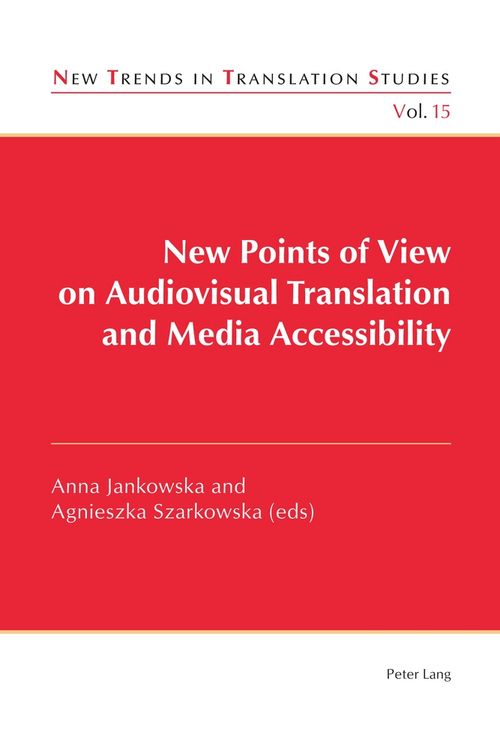 Produktbild: New Points of View on Audiovisual Translation and Media Accessibility