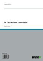 Produktbild: Der 'Two-Step-Flow of Communication'