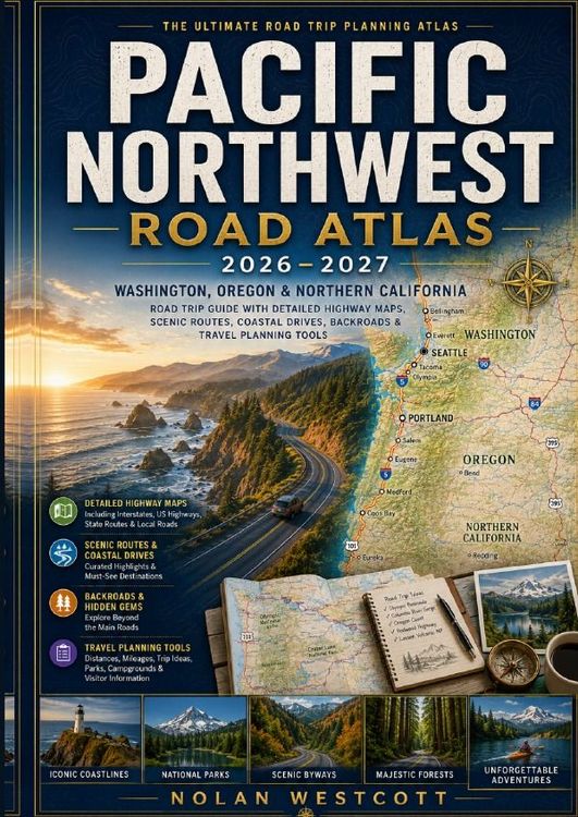 Produktbild: Pacific Northwest Road Atlas 2026-2027