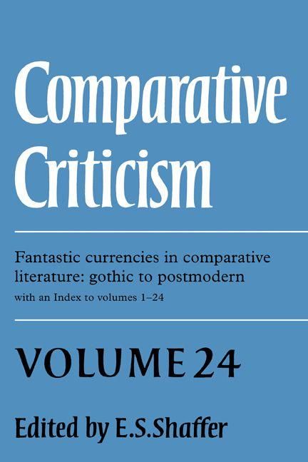 Produktbild: Comparative Criticism