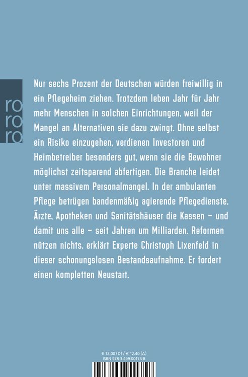 Produktbild: Schafft die Pflegeversicherung ab!