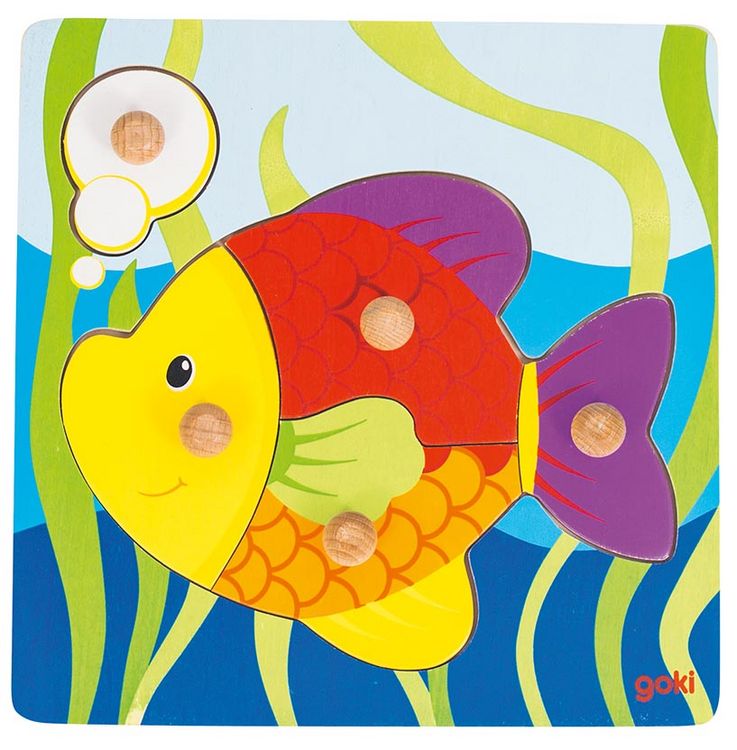 Produktbild: Steckpuzzle Fisch