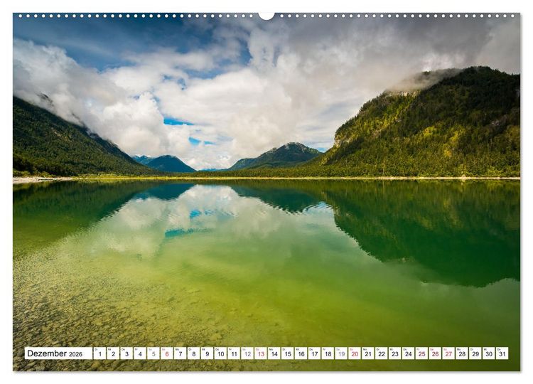 Produktbild: Ein Sommer in den Bayerischen Alpen (Wandkalender 2026 DIN A2 quer), CALVENDO Monatskalender