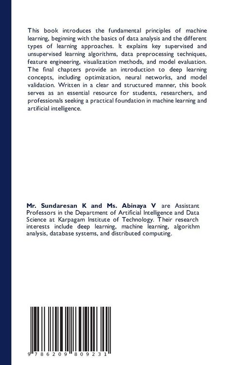 Produktbild: Machine Learning Essentials: Algorithms, Data Mining, and Deep Network