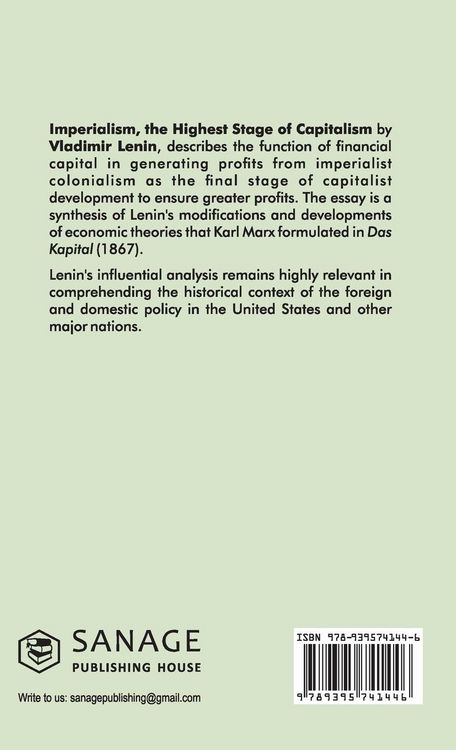 Produktbild: Imperialism the Highest Stage of Capitalism