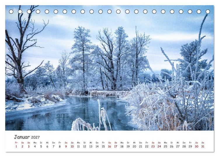 Produktbild: Neus&auml;&szlig; - Perle im Schmuttertal (Tischkalender 2027 DIN A5 quer), CALVENDO Monatskalender