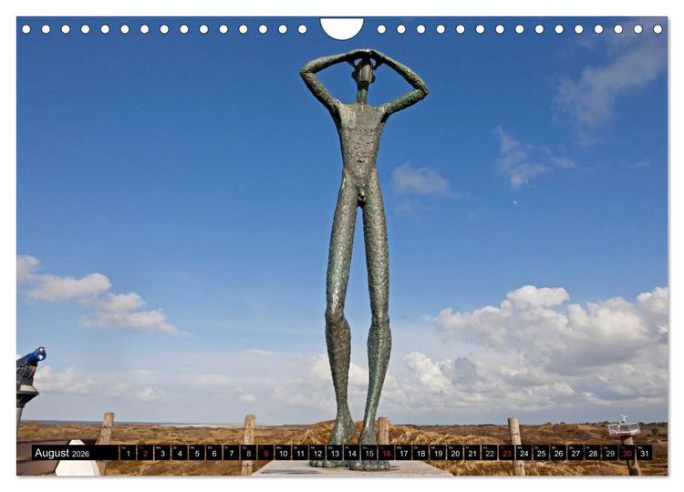 Produktbild: Insel Spiekeroog (Wandkalender 2026 DIN A4 quer), CALVENDO Monatskalender