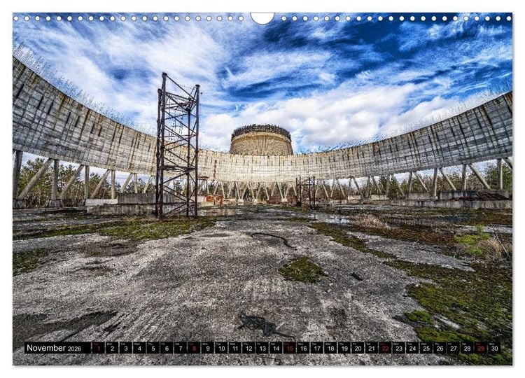 Produktbild: Chernobyl - The exclusion zone (Wall Calendar 2026 DIN A3 landscape), CALVENDO 12 Month Wall Calendar