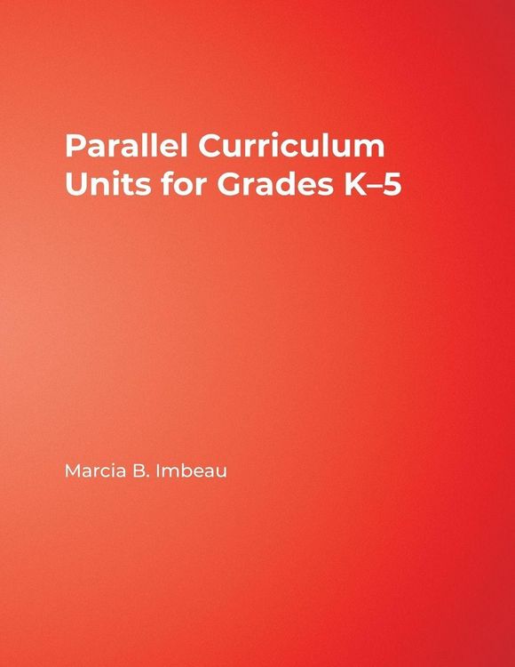 Produktbild: Parallel Curriculum Units for Grades K-5