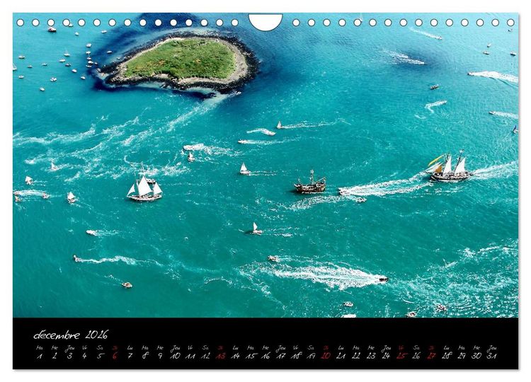 Produktbild: Le Morbihan entre terre et mer (Calendrier mural 2026 DIN A4 vertical), CALVENDO calendrier mensuel