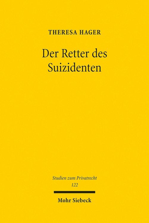 Produktbild: Der Retter des Suizidenten