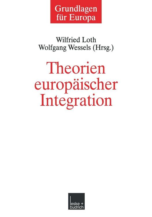Produktbild: Theorien europ&auml;ischer Integration