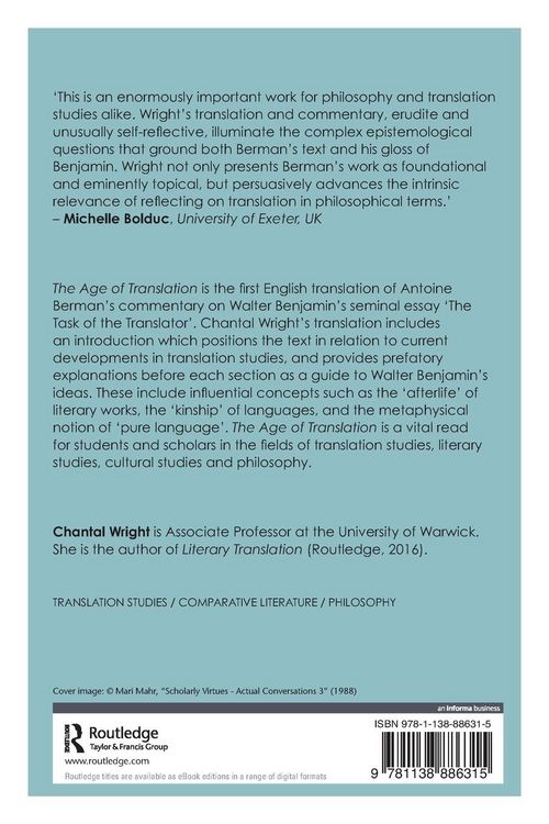 Produktbild: The Age of Translation
