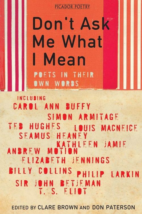 Produktbild: Don't Ask Me What I Mean