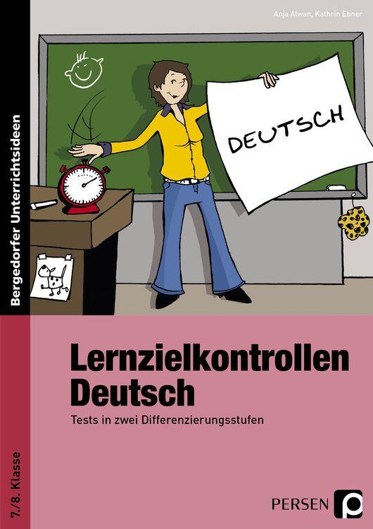 Produktbild: Lernzielkontrollen Deutsch 7./8. Klasse