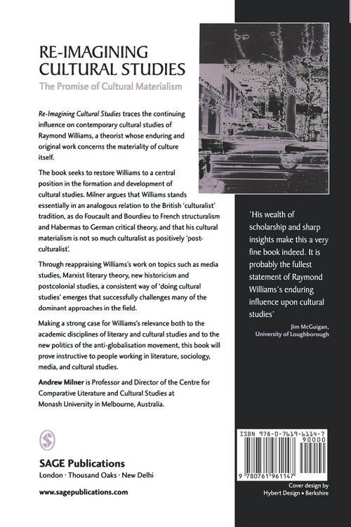 Produktbild: Re-imagining Cultural Studies