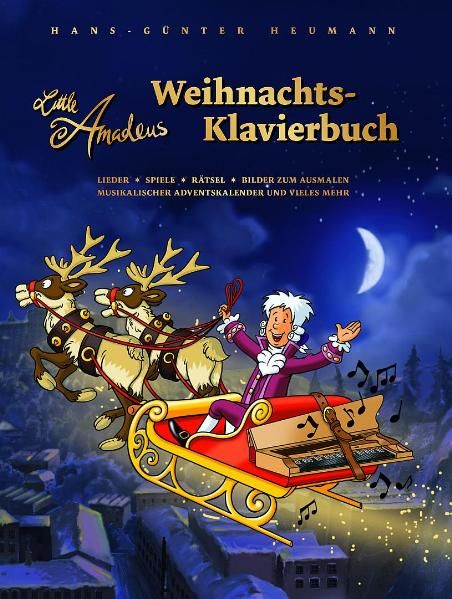 Produktbild: Little Amadeus Weihnachts-Klavierbuch
