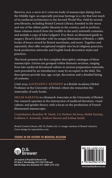 Produktbild: Medieval Manuscripts in Bristol Collections
