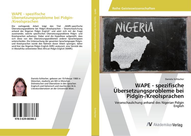 Produktbild: WAPE - spezifische &Uuml;bersetzungsprobleme bei Pidgin-/Kreolsprachen