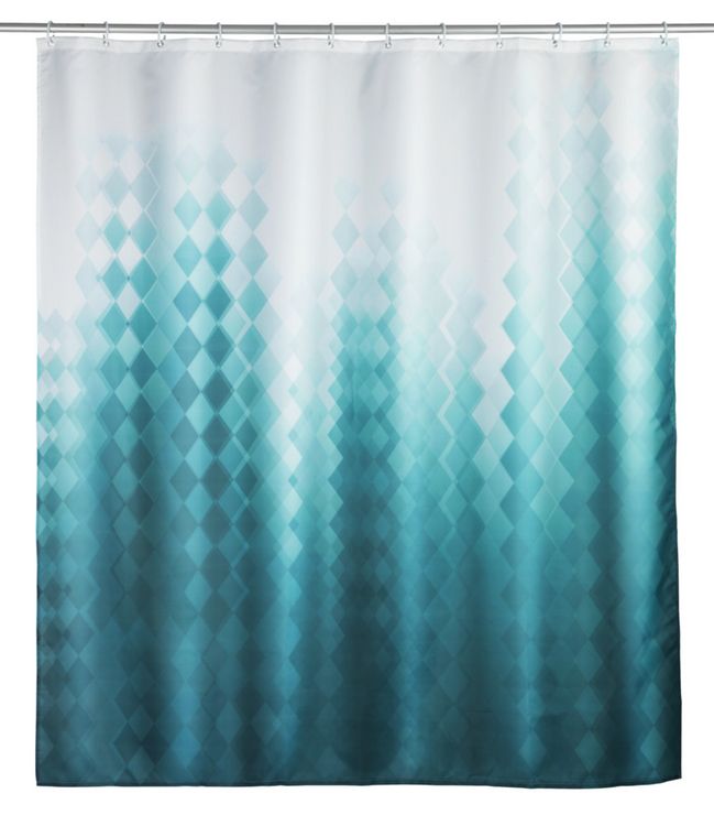 Produktbild: Duschvorhang Mod. Tullin, Textil (Polyester), 180 x 200 cm, waschbar