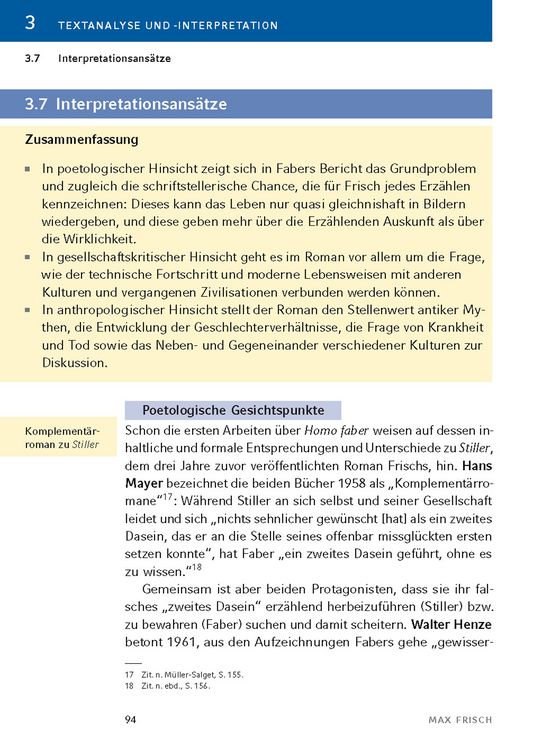 Produktbild: Homo faber von Max Frisch - Textanalyse und Interpretation