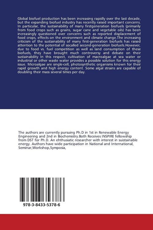 Produktbild: ALGAE: From Production to Oil Extraction
