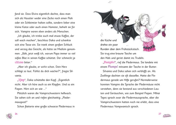 Produktbild: Die Vampirschwestern black & pink (Band 2) - Vollmondnacht mit Fledermaus