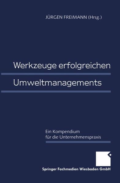 Produktbild: Werkzeuge erfolgreichen Umweltmanagements