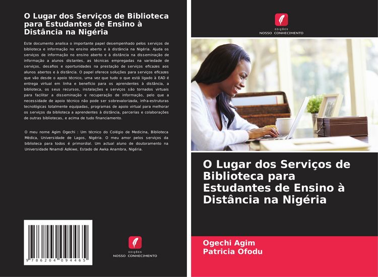 Produktbild: O Lugar dos Servi&ccedil;os de Biblioteca para Estudantes de Ensino &agrave; Dist&acirc;ncia na Nig&eacute;ria