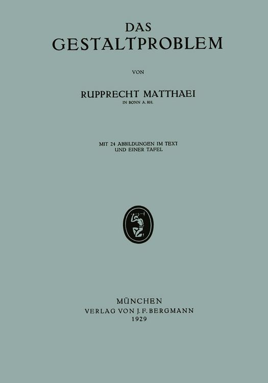 Produktbild: Das Gestaltproblem