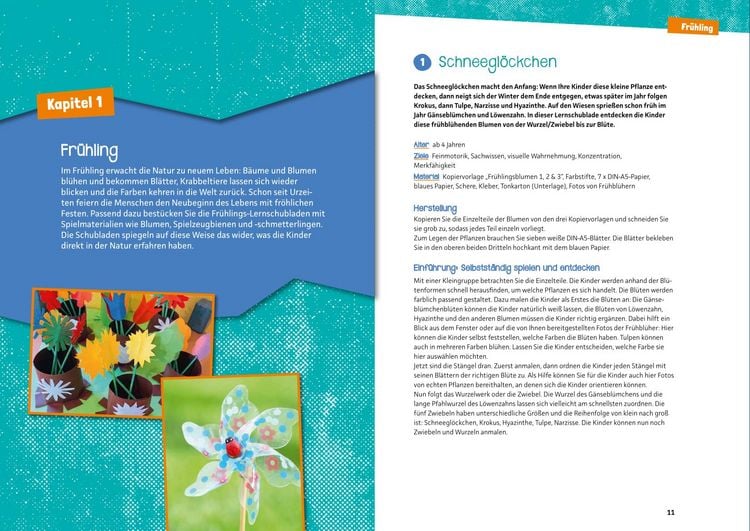 Produktbild: Lernschublade Jahreszeiten