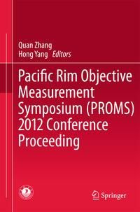 Produktbild: Pacific Rim Objective Measurement Symposium (PROMS) 2012 Conference Proceeding