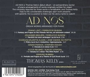 Produktbild: Ad Nos - Organ Works Arranged for Piano