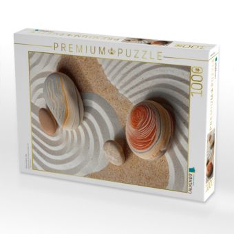Produktbild: CALVENDO Puzzle Ruhe im Sand - Zen | 1000 Teile Lege-Gr&ouml;&szlig;e 64x48cm Foto-Puzzle f&uuml;r gl&uuml;ckliche Stunden