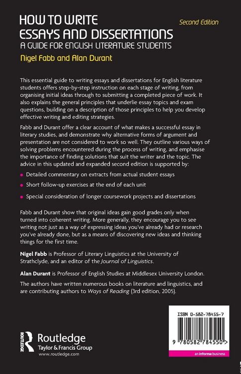 Produktbild: How to Write Essays and Dissertations