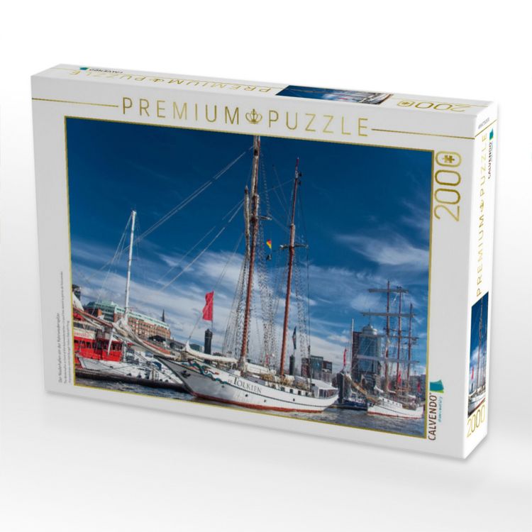 Produktbild: CALVENDO Puzzle Der Niederhafen vor der Kehrwiederspitze | 2000 Teile Lege-Gr&ouml;&szlig;e 90x67cm Foto-Puzzle f&uuml;r gl&uuml;ckliche Stunden