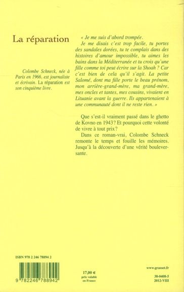 Produktbild: La r&eacute;paration