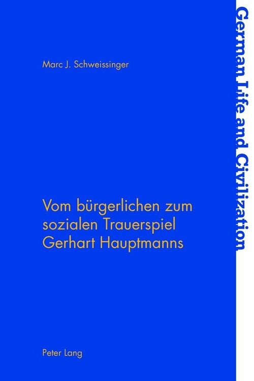 Produktbild: Vom b&uuml;rgerlichen zum sozialen Trauerspiel Gerhart Hauptmanns