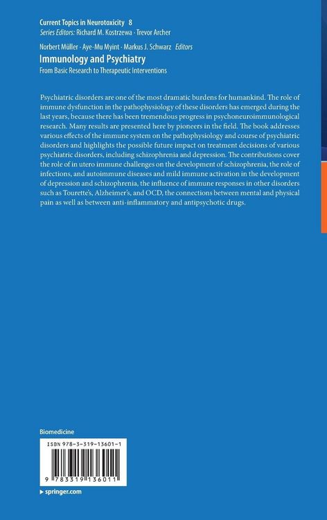 Produktbild: Immunology and Psychiatry