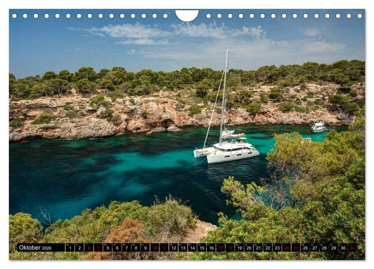 Produktbild: Mallorca - Ahoi (Wandkalender 2026 DIN A4 quer), CALVENDO Monatskalender