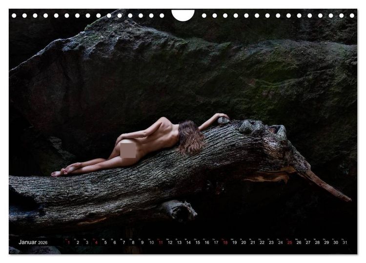 Produktbild: C&ocirc;te d'Azur - Landschaftsaktbilder in der Natur (Wandkalender 2026 DIN A4 quer), CALVENDO Monatskalender