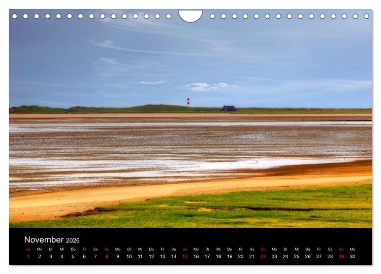 Produktbild: Sylt (Wandkalender 2026 DIN A4 quer), CALVENDO Monatskalender