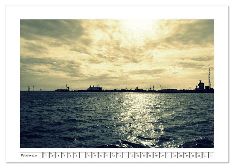Produktbild: Nordseefeeling - Cuxhaven (hochwertiger Premium Wandkalender 2026 DIN A2 quer), Kunstdruck in Hochglanz