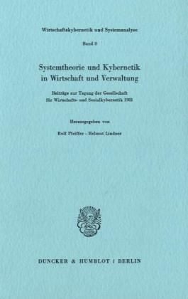 Produktbild: Systemtheorie und Kybernetik in Wirtschaft und Verwaltung.