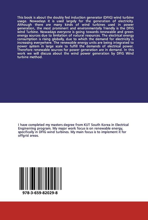Produktbild: A Study on DFIG Wind Power Generation Modeling