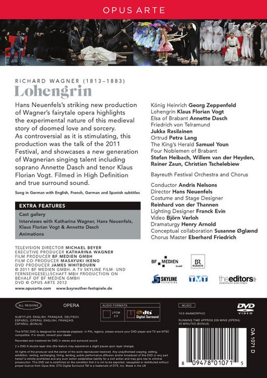 Produktbild: Richard Wagner - Lohengrin [2 DVDs]