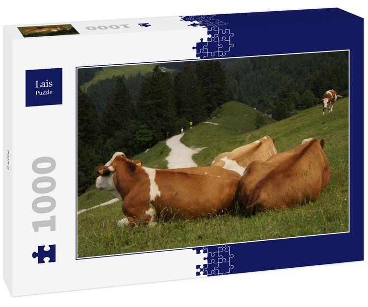 Produktbild: Lais Puzzle K&uuml;he 1000 Teile